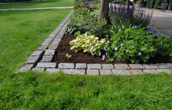 Stone Edging Installation in Concord