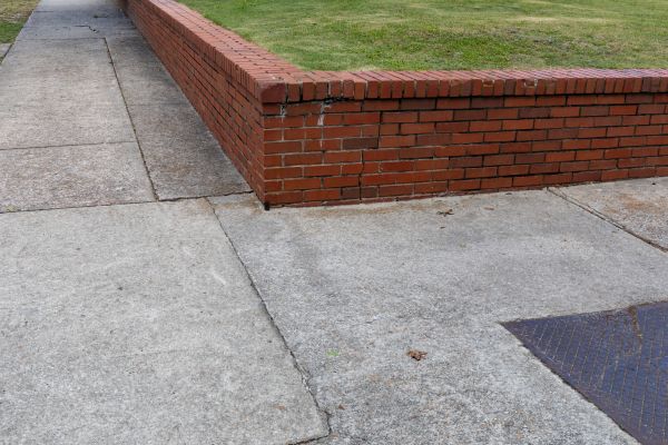 Brick Retaining Wall Repair in Concord